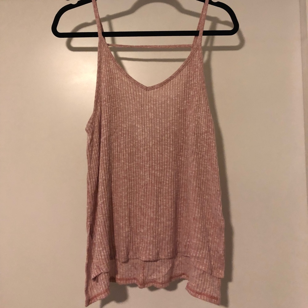American Eagle pink tank